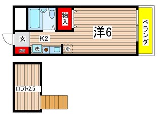 さくらハイムⅡの物件間取画像